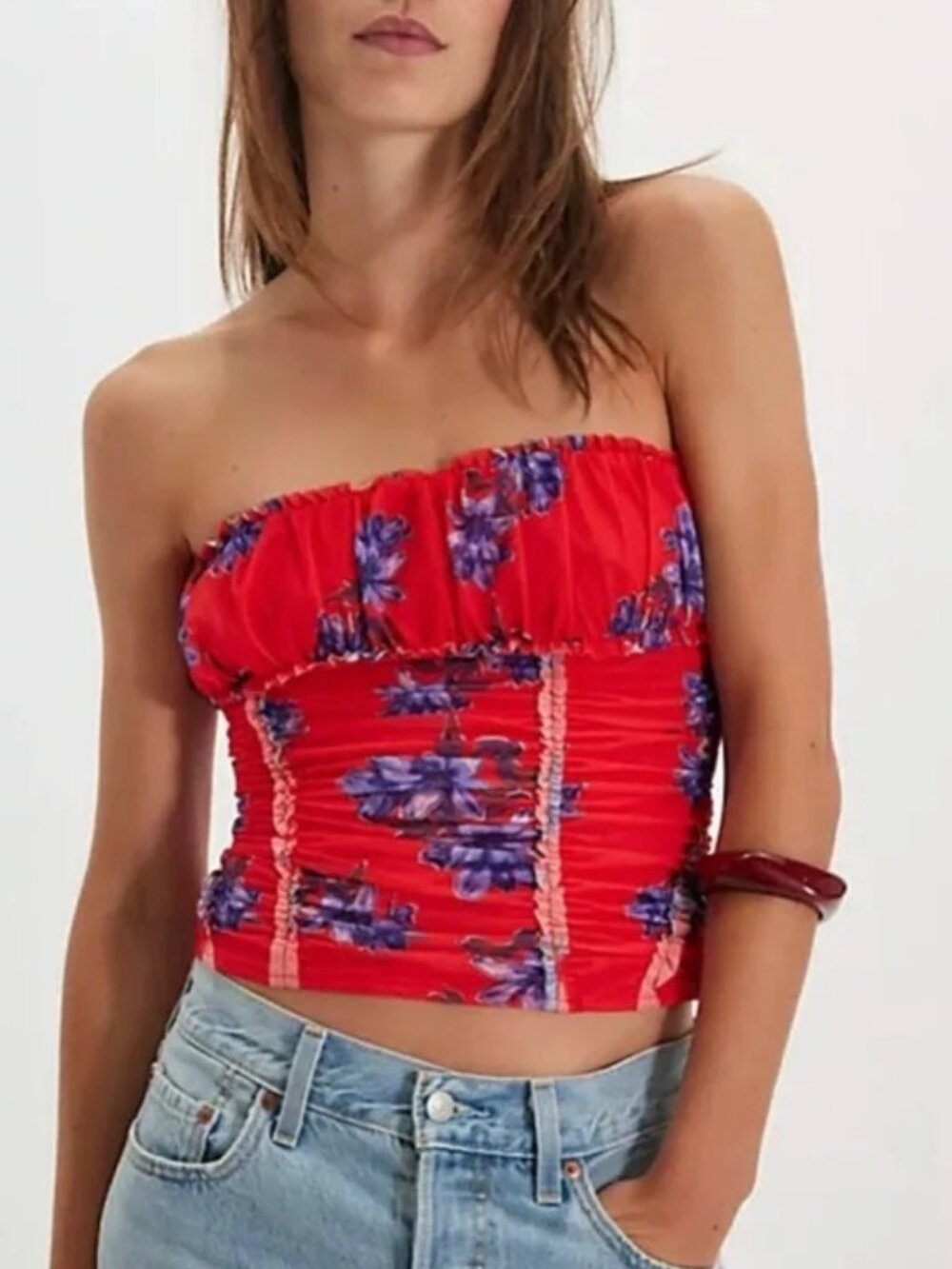 NWOT Free People Scottie Tube Top